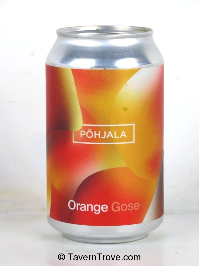 Estonia Pohjala Orange Gose 330ml Beer Can Tallinn