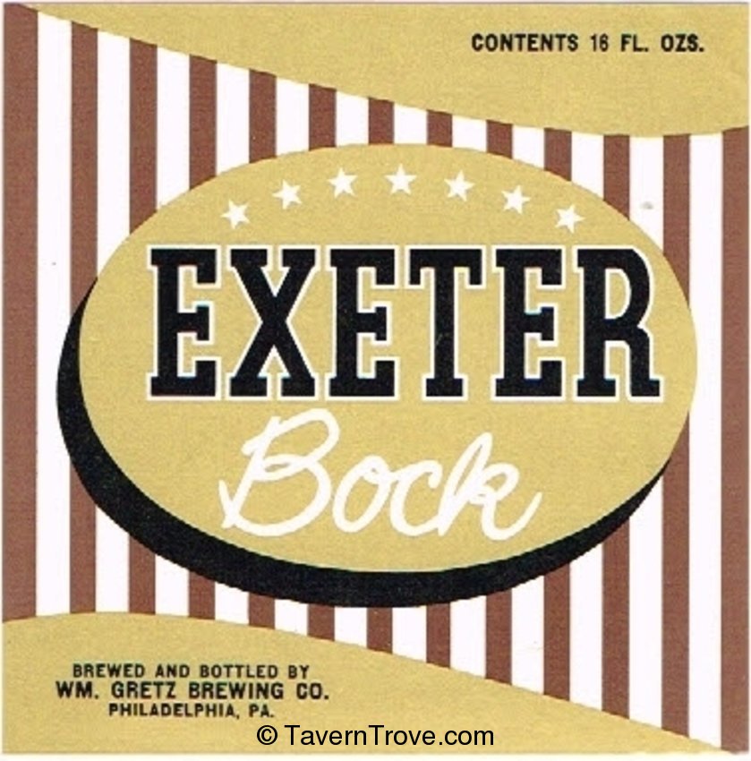 Exeter Bock Beer