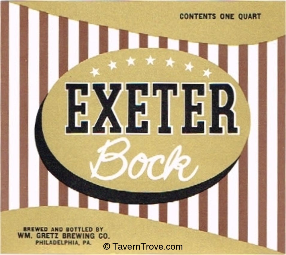 Exeter Bock Beer