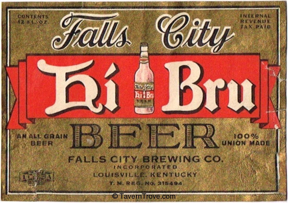 Falls City Hi-Bru Beer