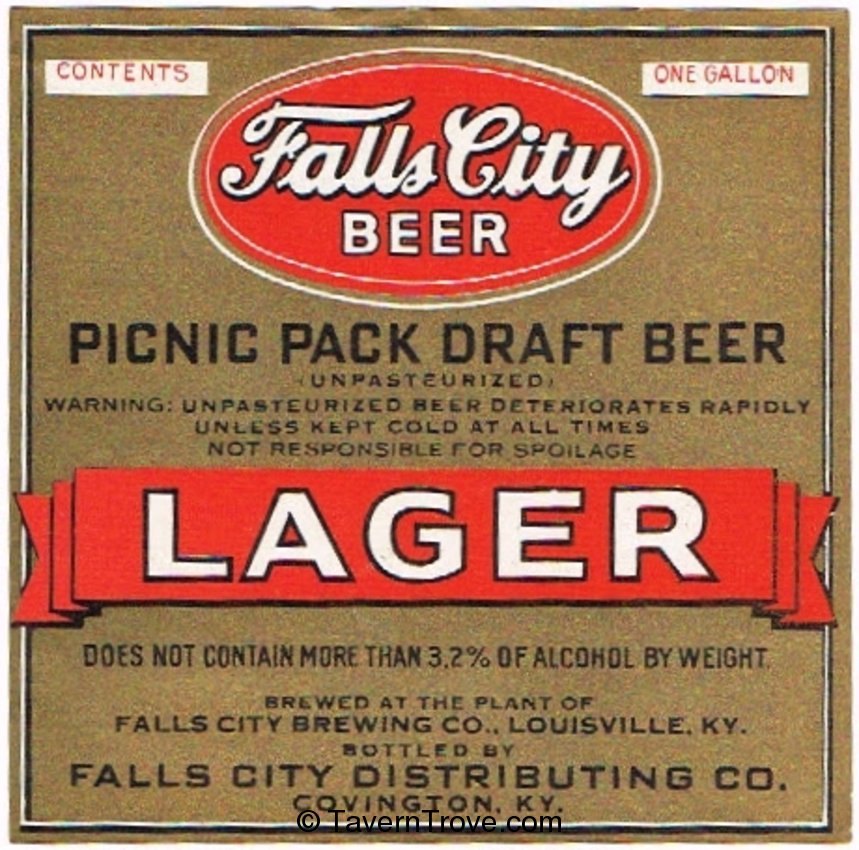 Falls City Lager Beer 