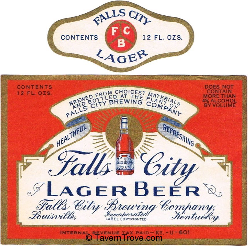 Falls City Lager Beer