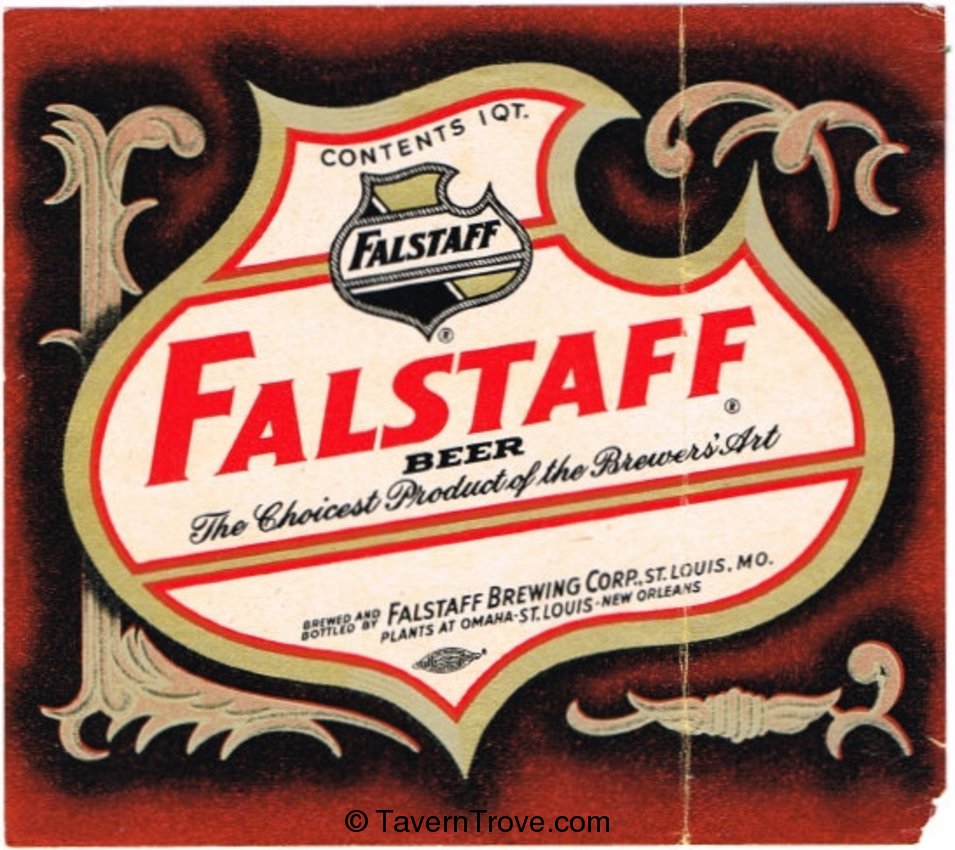 Falstaff Beer 