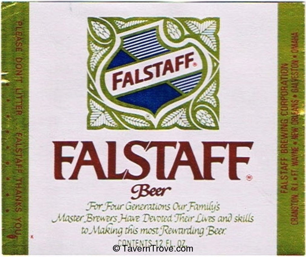 Falstaff Draft Beer