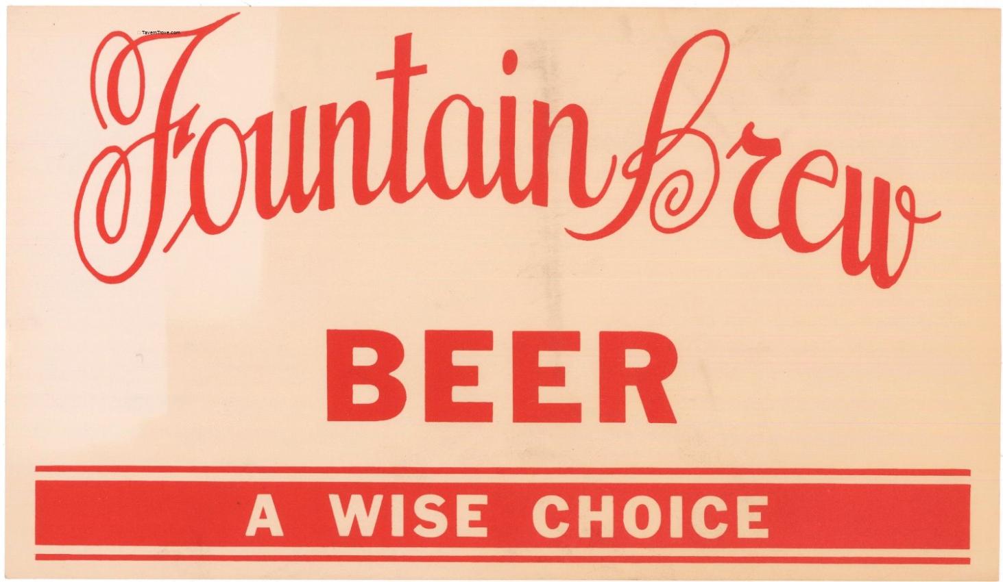 Faountain Brew Beer Paper Tacker