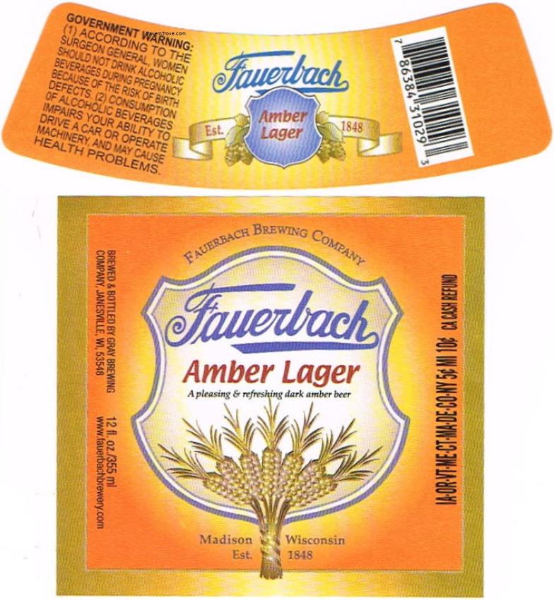 Fauerbach Amber Lager Beer