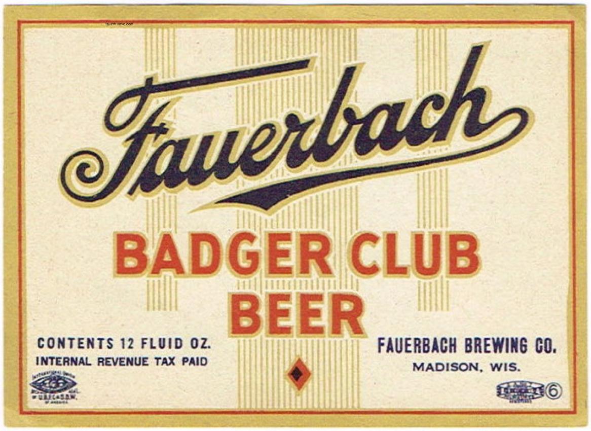 Fauerbach Badger Club Beer