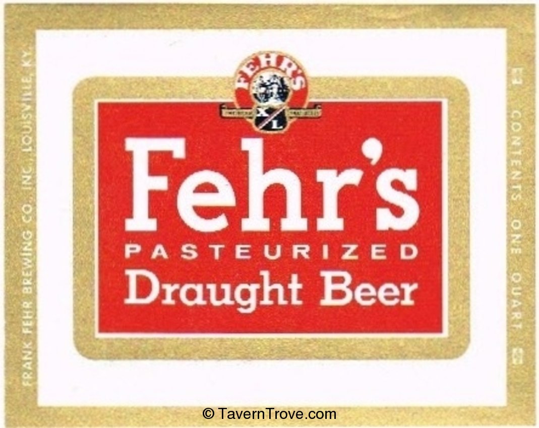 Fehr's Draught Beer