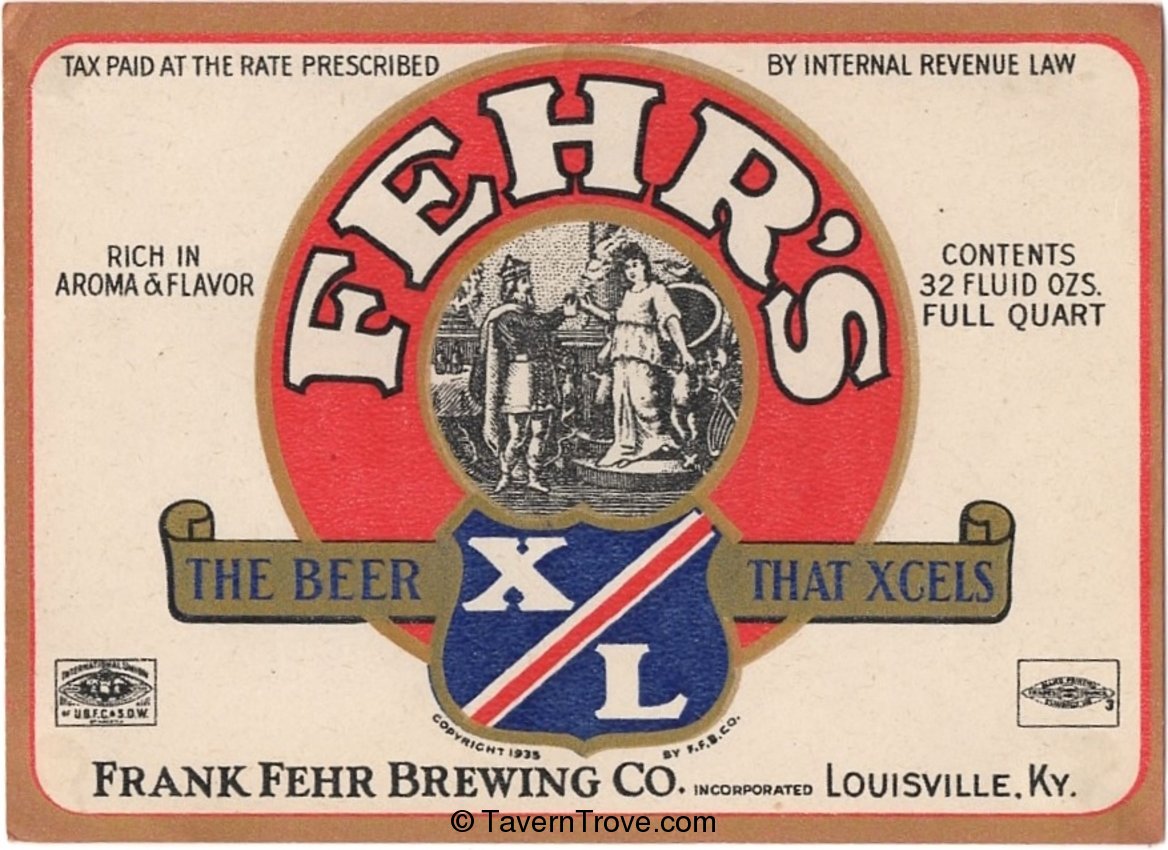 Fehr's XL Beer