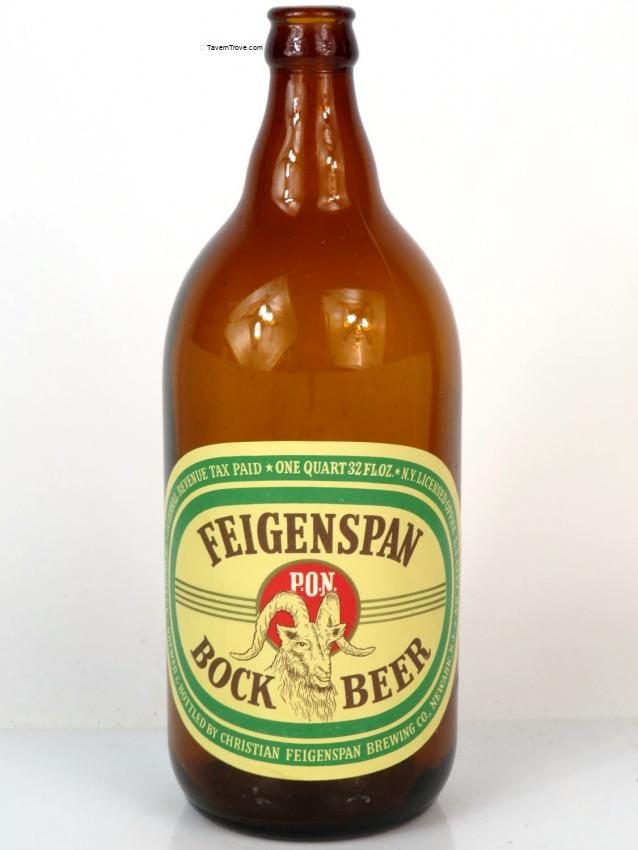 Feigenspan Bock Beer (applied label)