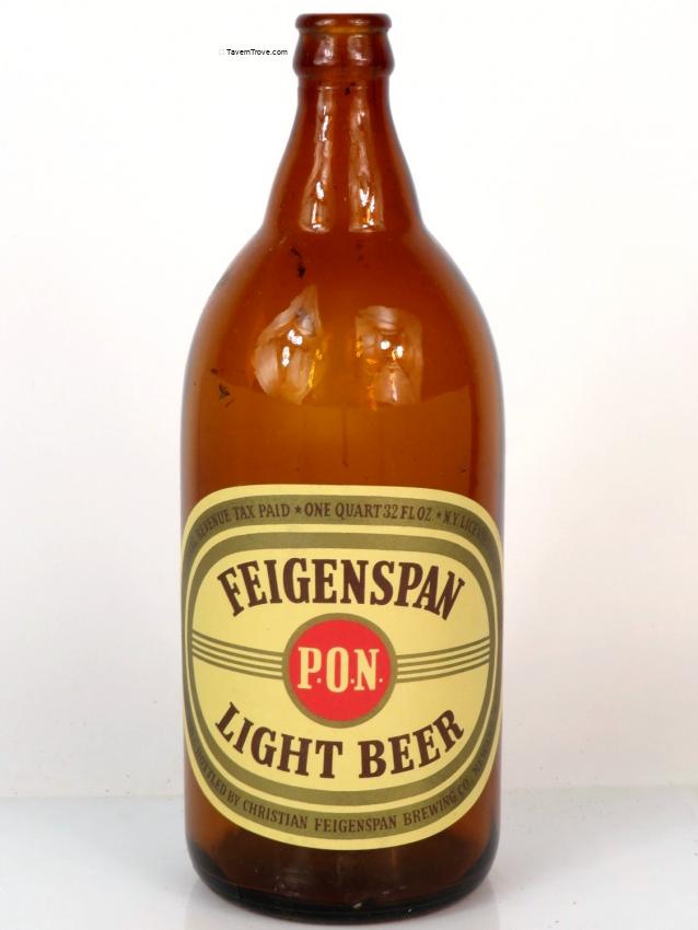 Feigenspan Light Beer (applied label)