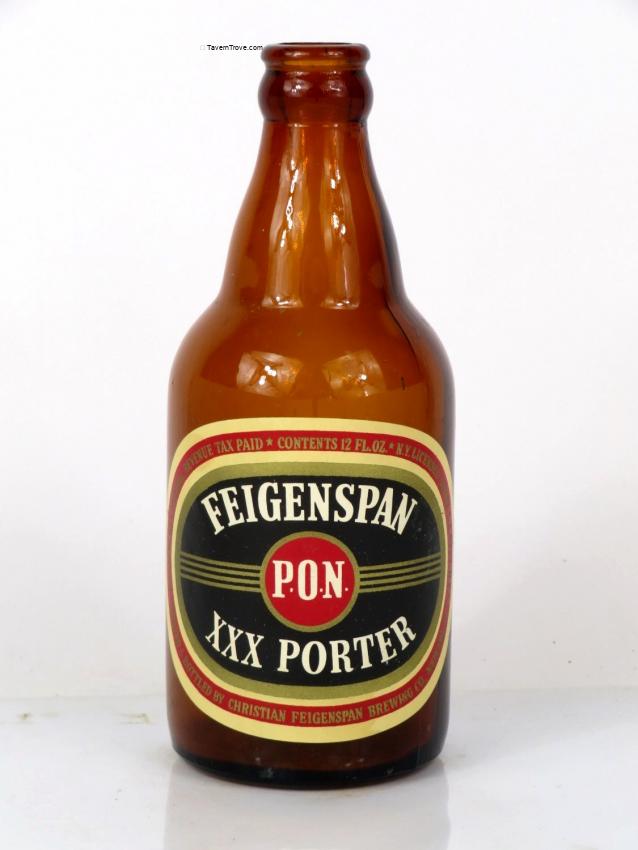 Feigenspan Porter (applied label)