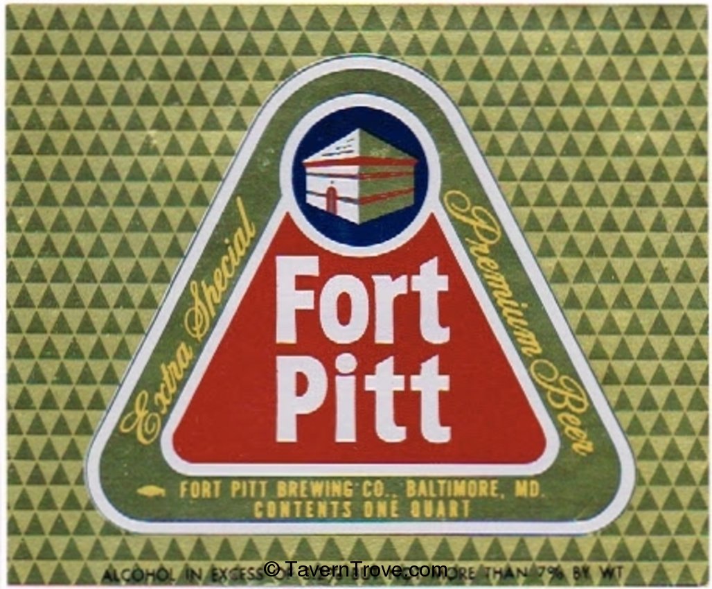 Fort Pitt Beer 