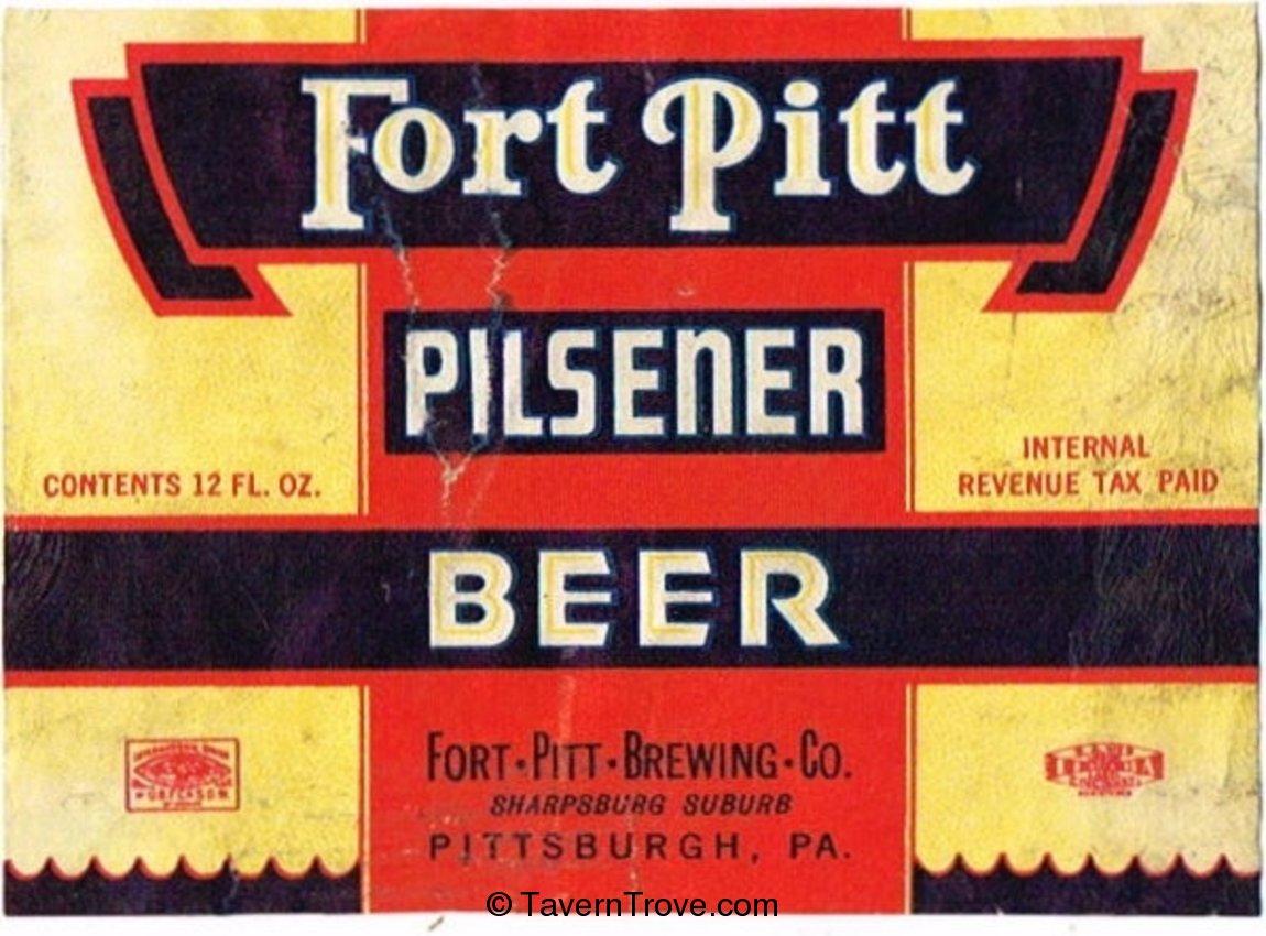 Fort Pitt Pilsener Beer