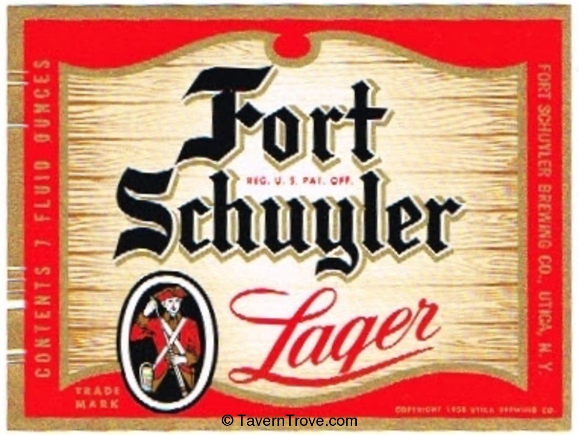 Fort Schuyler Lager Beer