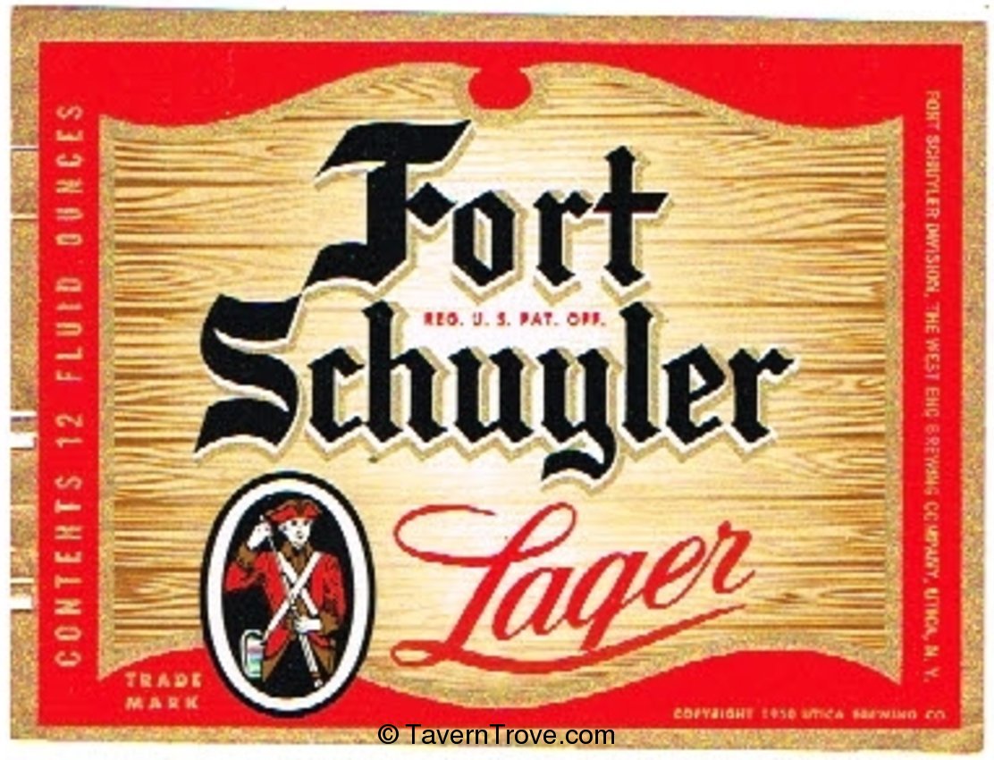 Fort Schuyler Lager Beer