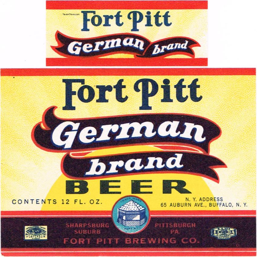 Fort Pitt German Brand Beer