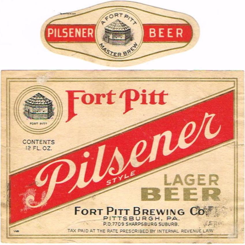 Fort Pitt Pilsener Beer