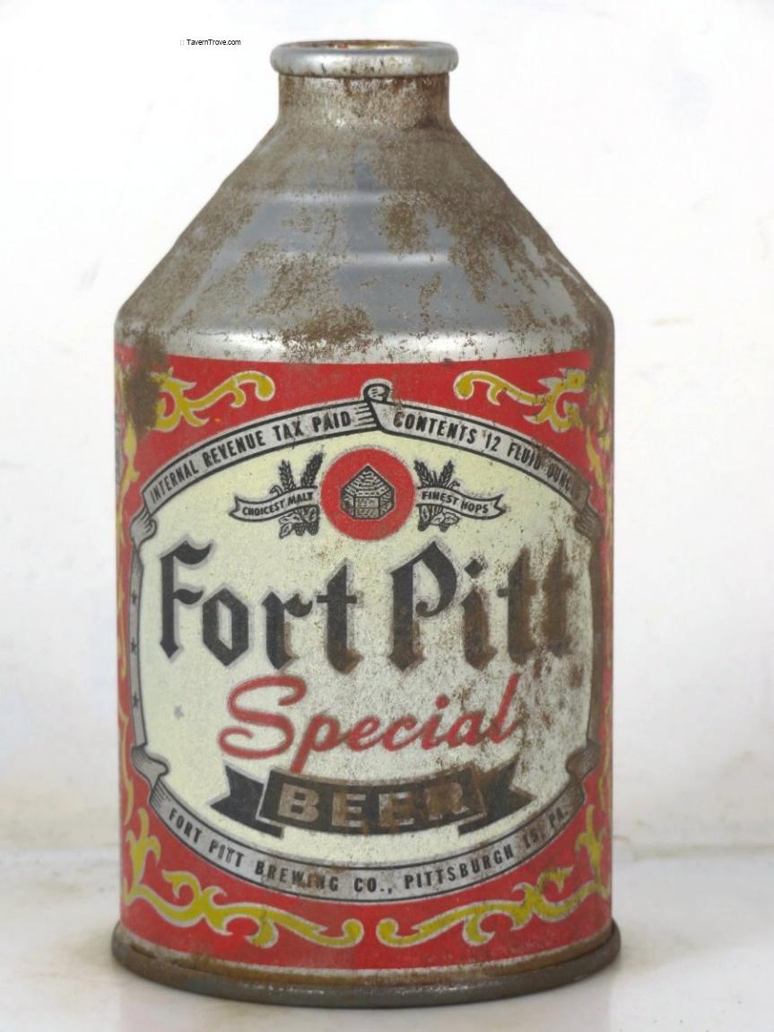 Item #61285 1946 Fort Pitt Special Beer Crowntainer 194-11