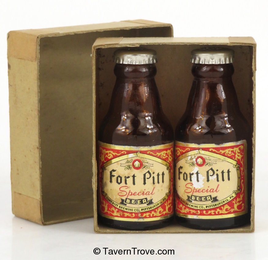 Fort Pitt Special Beer Salt & Pepper Shakers