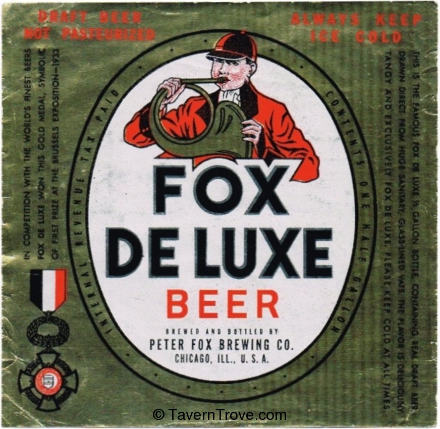 Fox De Luxe Beer