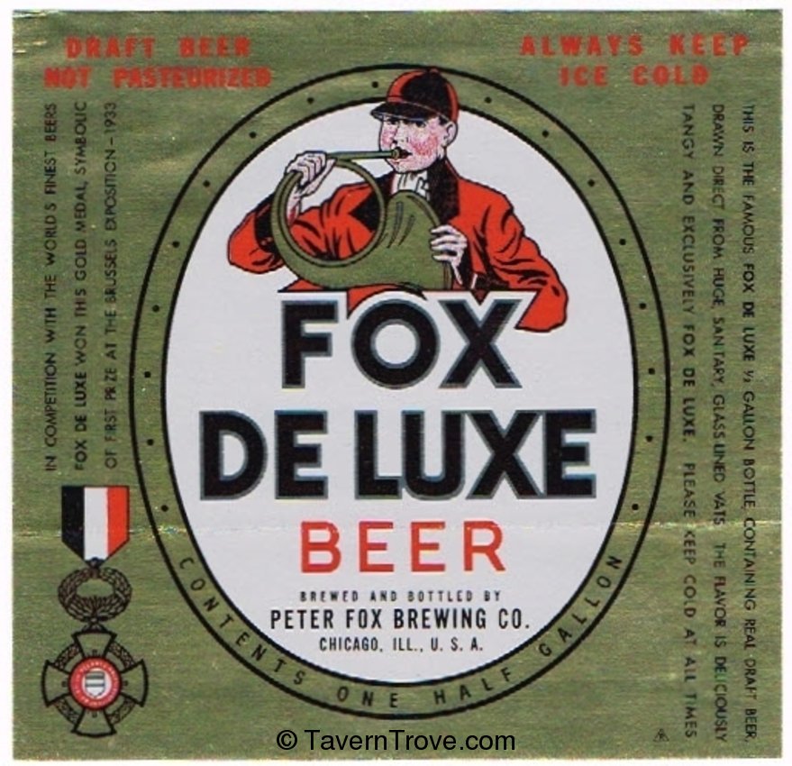 Fox De Luxe Beer