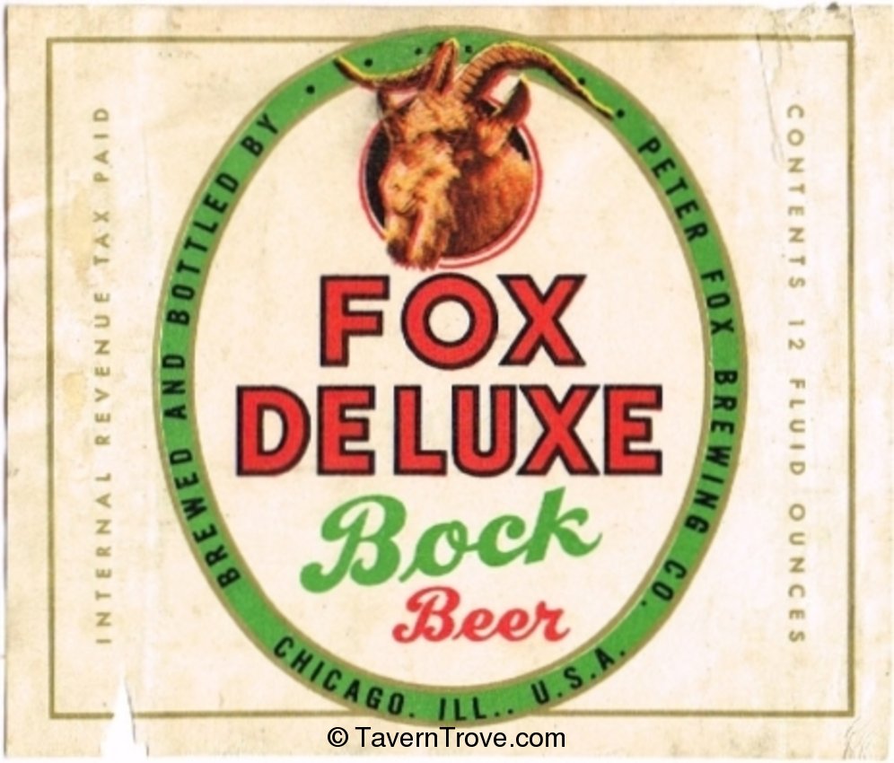 Fox De Luxe Bock Beer