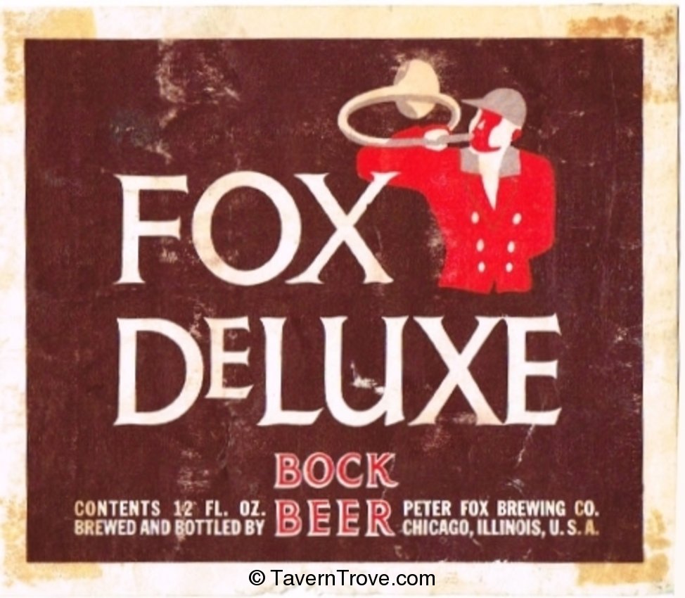 Fox De Luxe Bock Beer