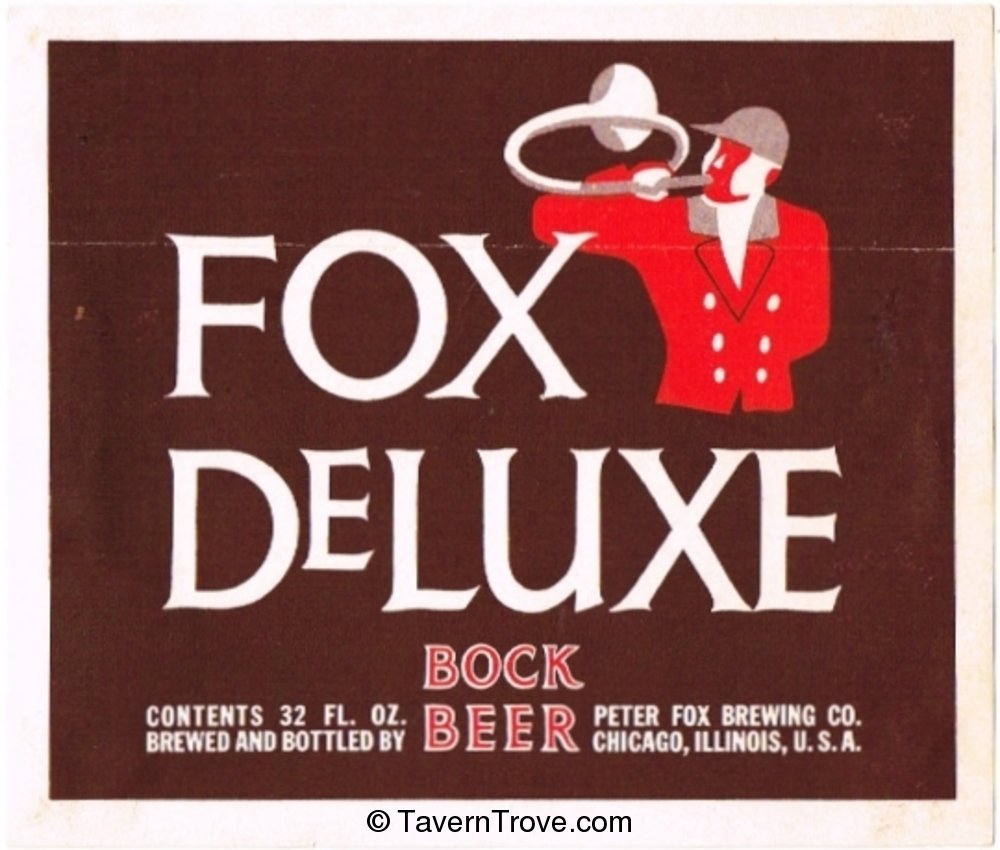 Fox De Luxe Bock Beer