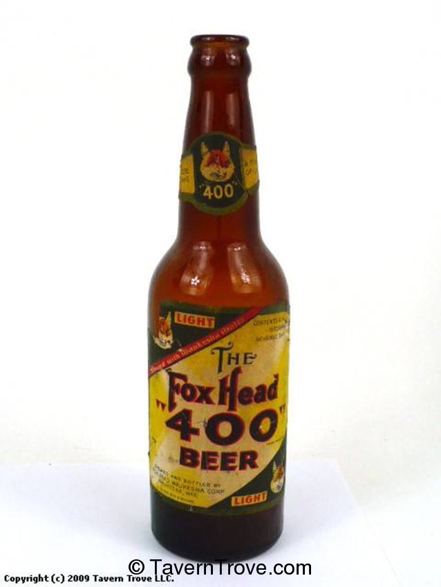 Fox Head 400 Beer