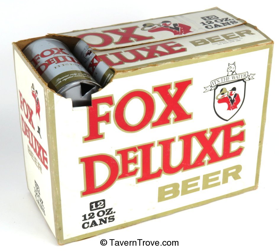 Fox DeLuxe Beer 12 pack