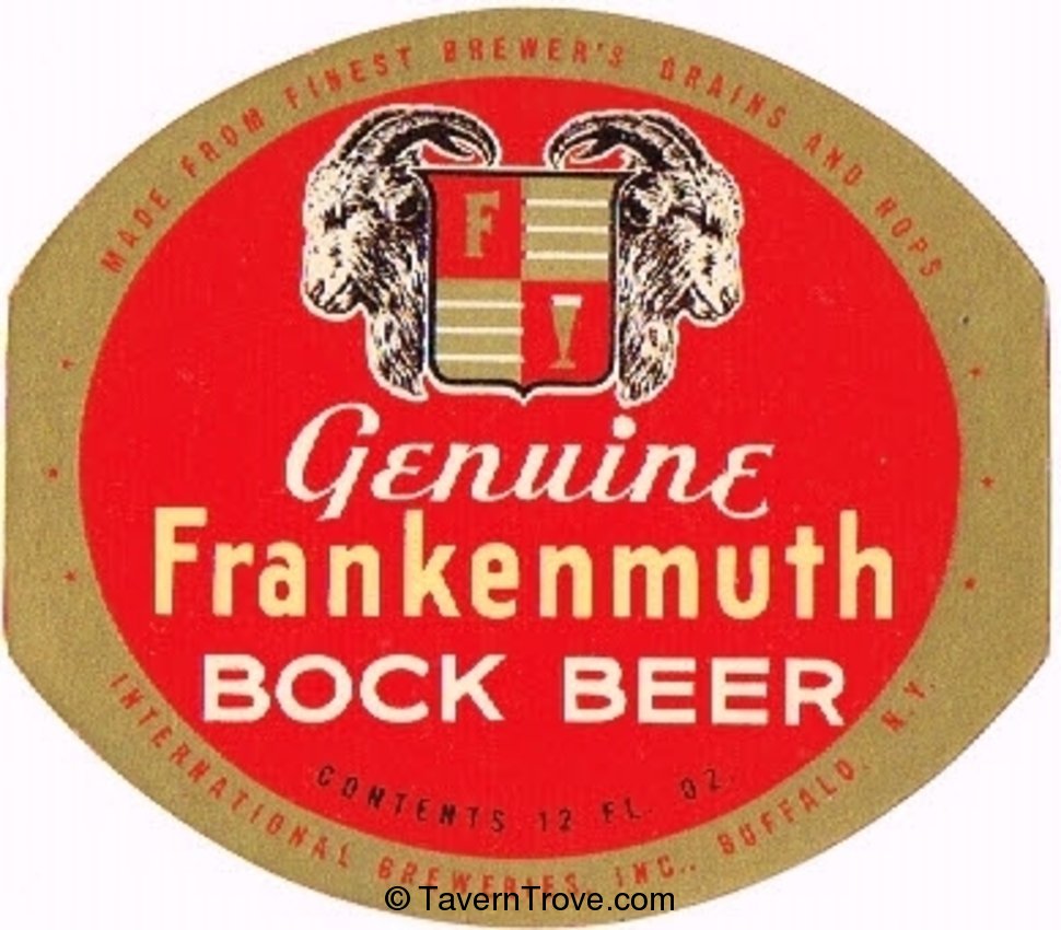 Frankenmuth Bock Beer