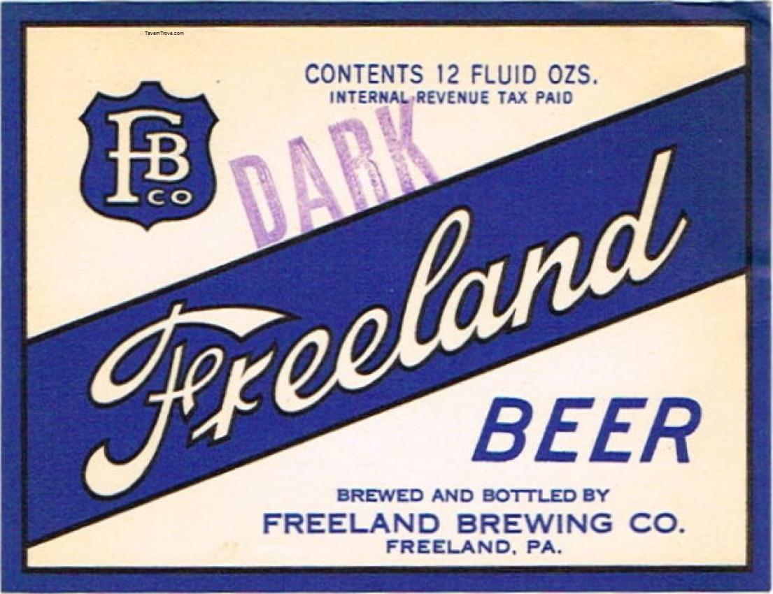 Freeland Dark Beer