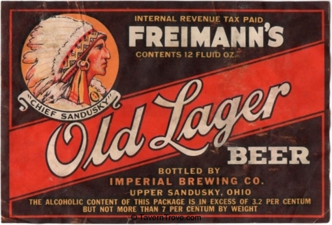 Freimann's Old Lager Beer