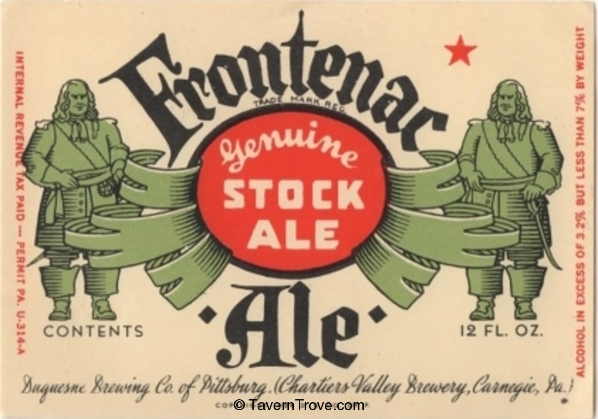 Frontenac Genuine Stock Ale