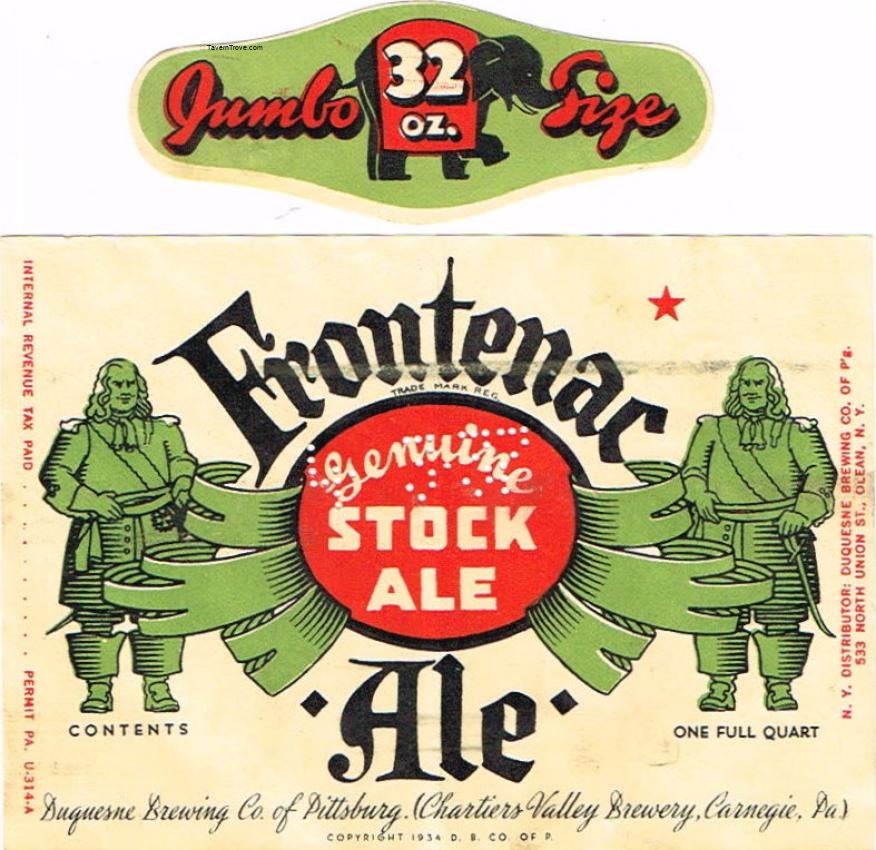 Frontenac Genuine Stock Ale