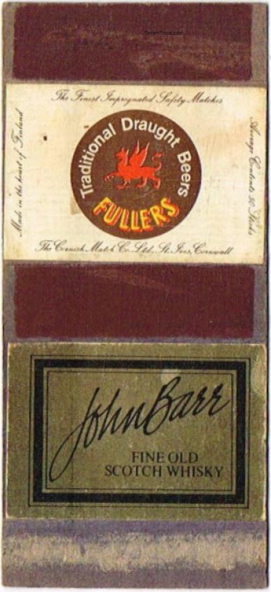 Fullers Draught Beers/John Barr Whisky