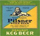 Göta Lejon Pilsner Beer