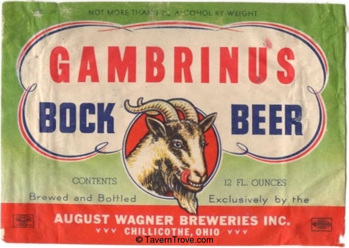 Gambrinus Bock Beer