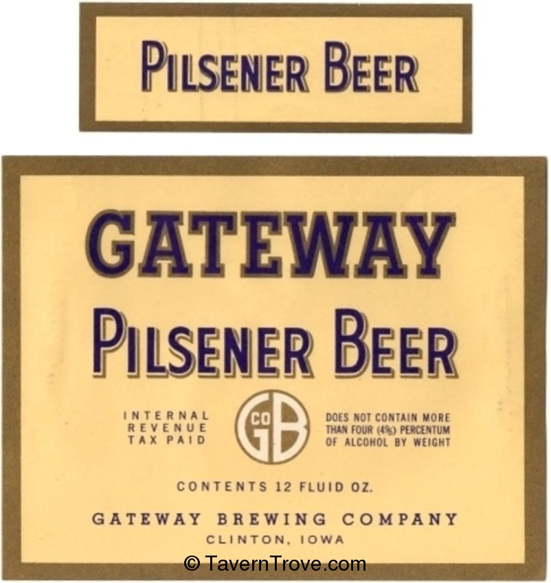 Gateway Pilsener Beer