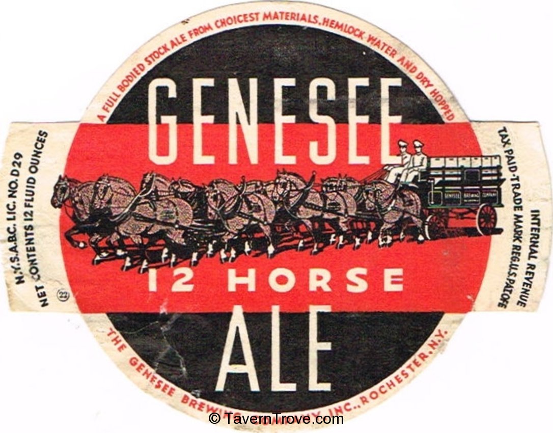 Genesee 12 Horse Ale