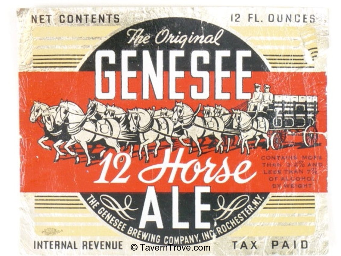 Genesee 12 Horse Ale