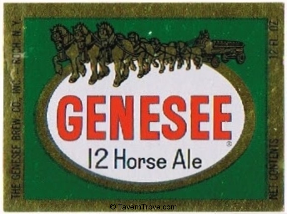 Genesee 12 Horse Ale