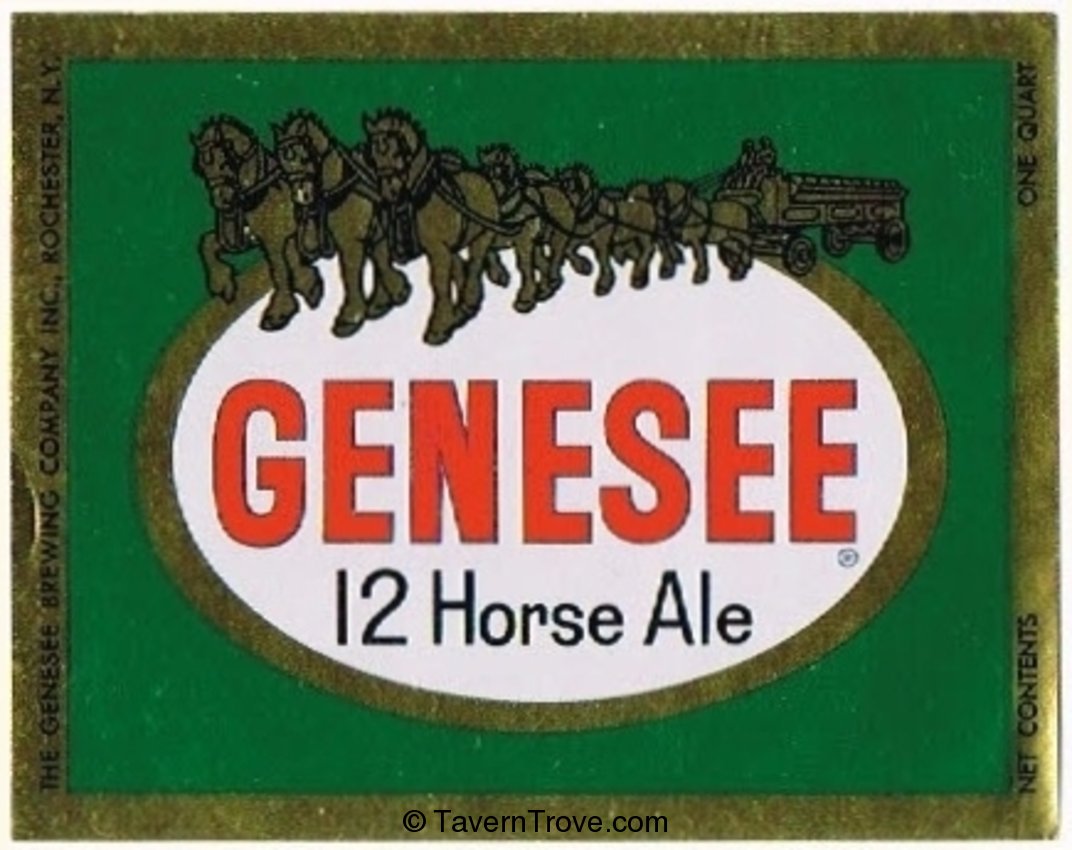 Genesee 12 Horse Ale