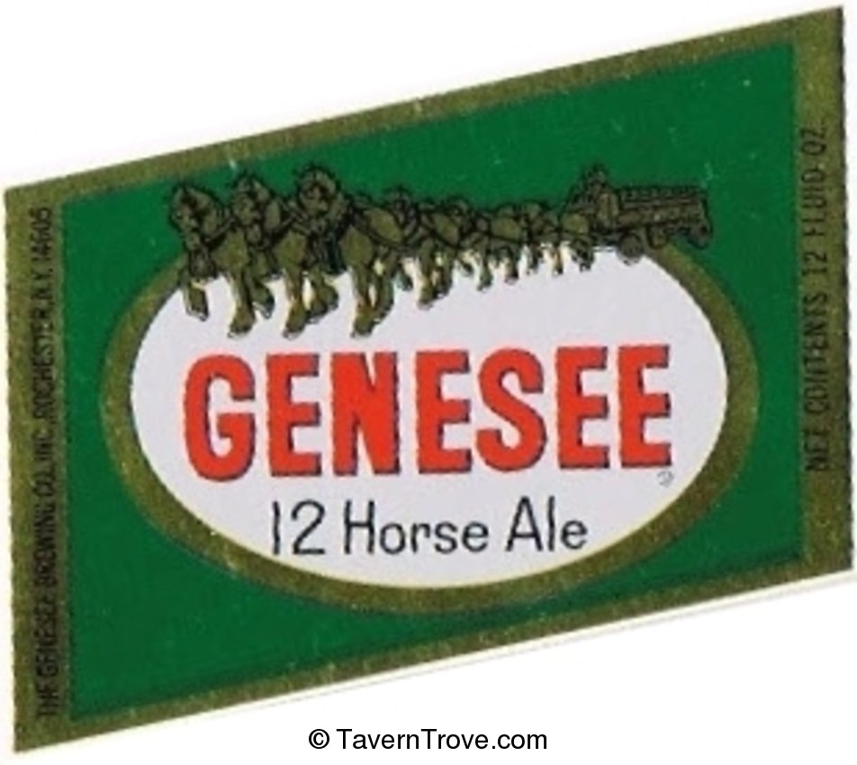 Genesee 12 Horse Ale