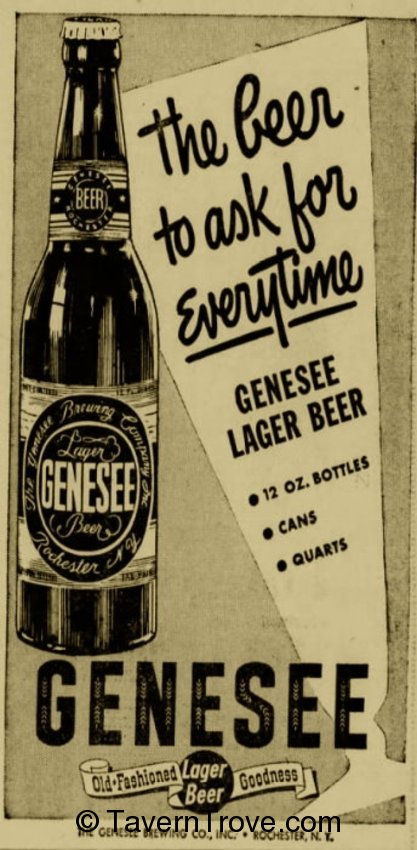 Genesee Lager Beer