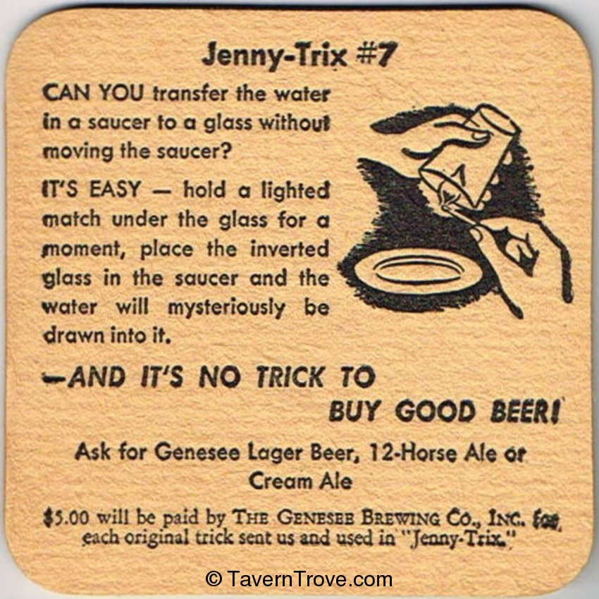 Genesee Beer ~trix #7