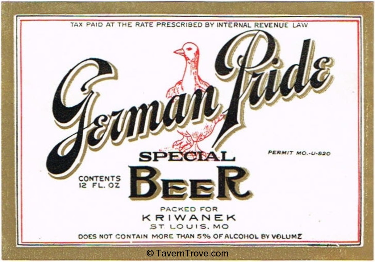 German Pride Special Beer