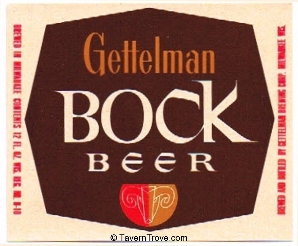 Gettelman Bock Beer