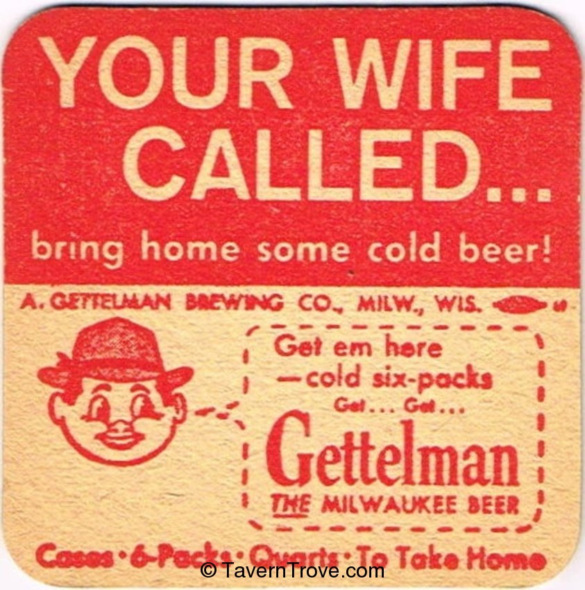 Gettelman Milwaukee Beer